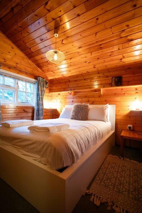 Ffestiniog Cozy Norwegian Style Log Cabin In Rural Snowdonia - 2 Bedrooms & Parking By Seren Short Stays מראה חיצוני תמונה
